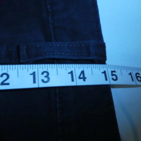 Levis 550 Women Bootcut Relaxed Stretch Jeans - Black - Picture 9 of 11